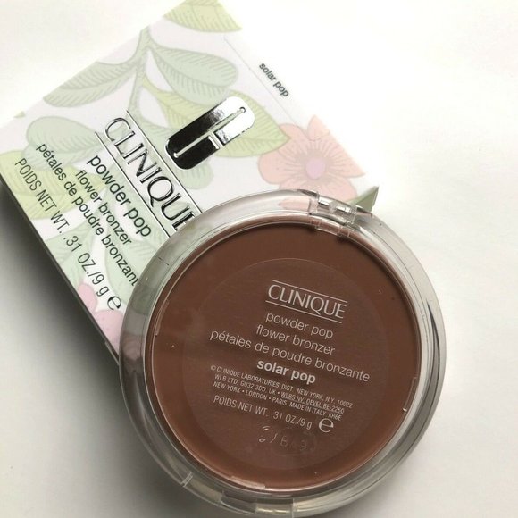 Clinique Makeup Nib New Original Clinique Powder Pop Flower Bronzer